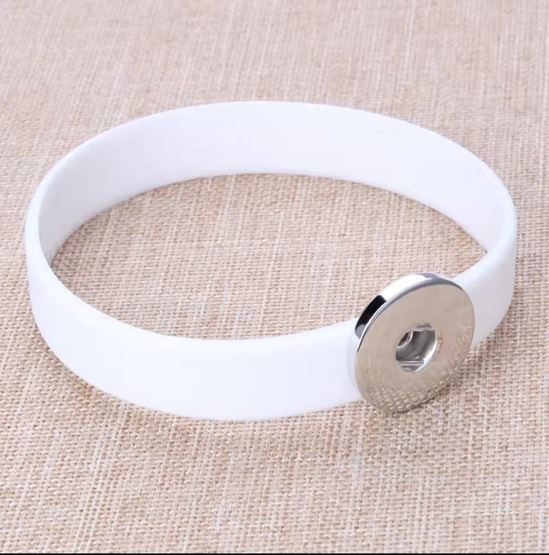 Silicone One Size Snapz Bracelet