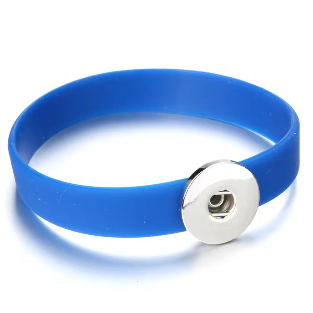 Silicone One Size Snapz Bracelet
