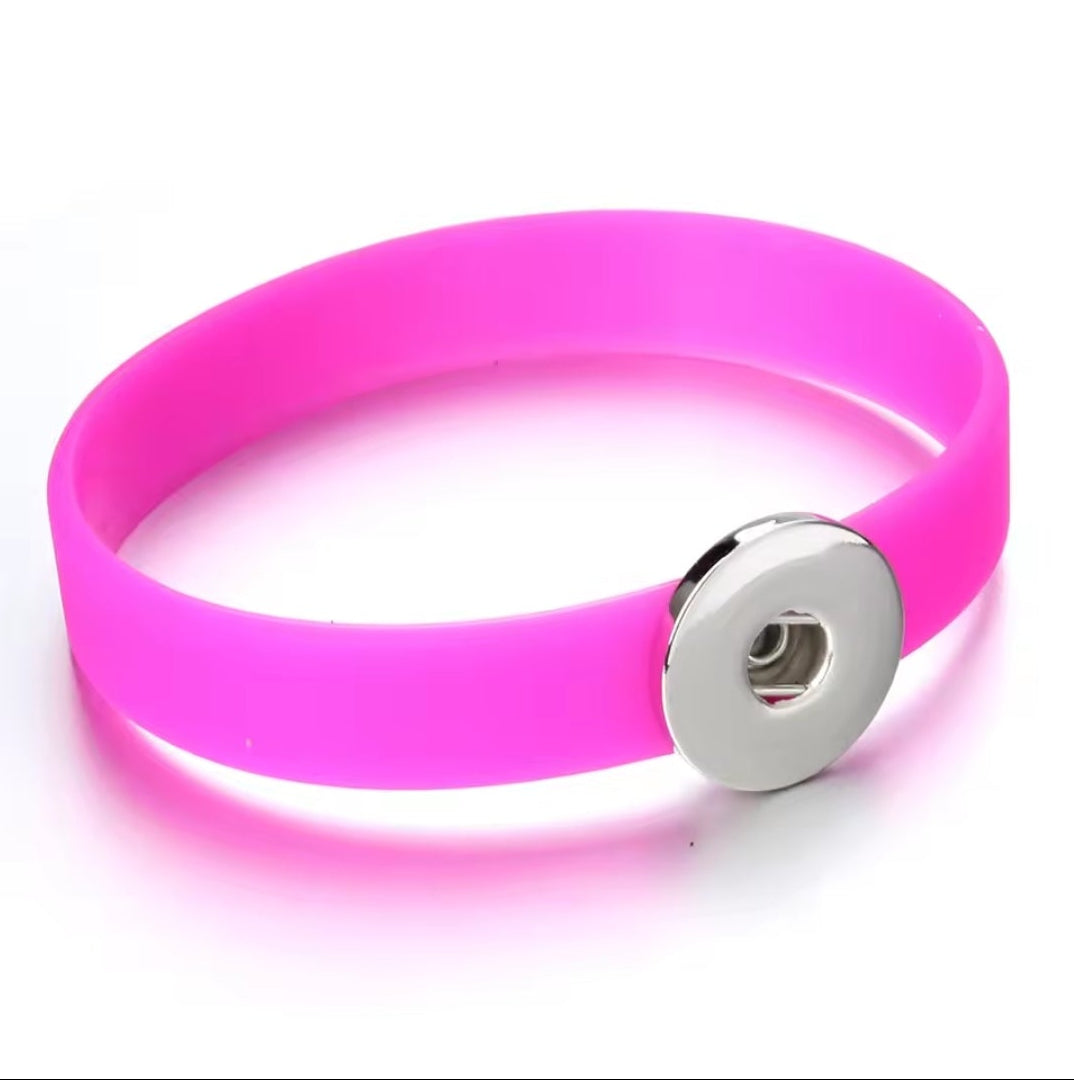 Silicone One Size Snapz Bracelet