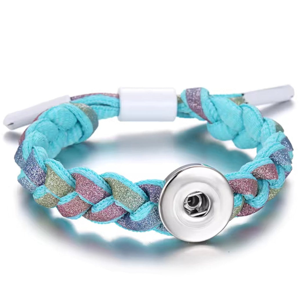 Plaited Draw Snapz Bracelet