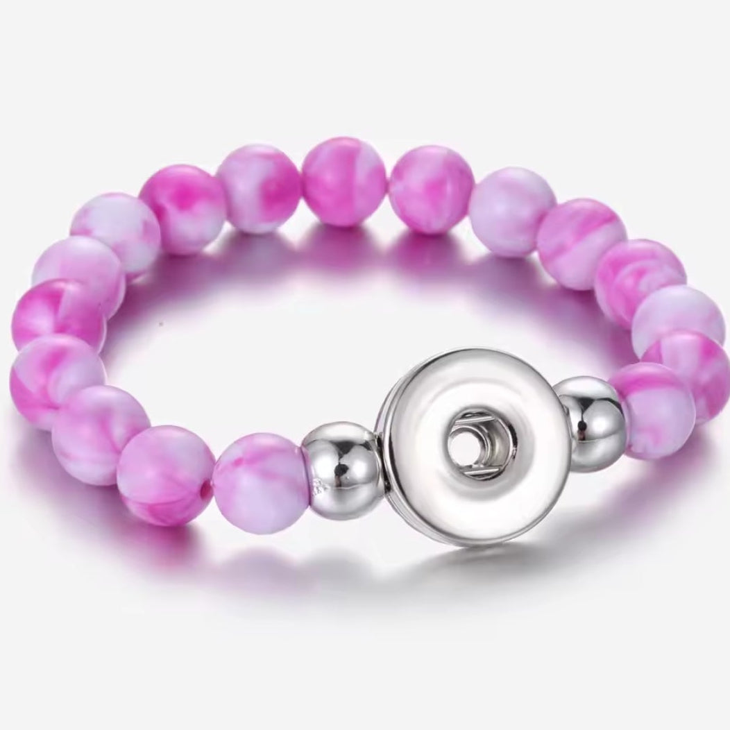 Classic Beaded Snapz Bracelet