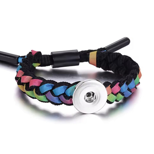 Plaited Draw Snapz Bracelet