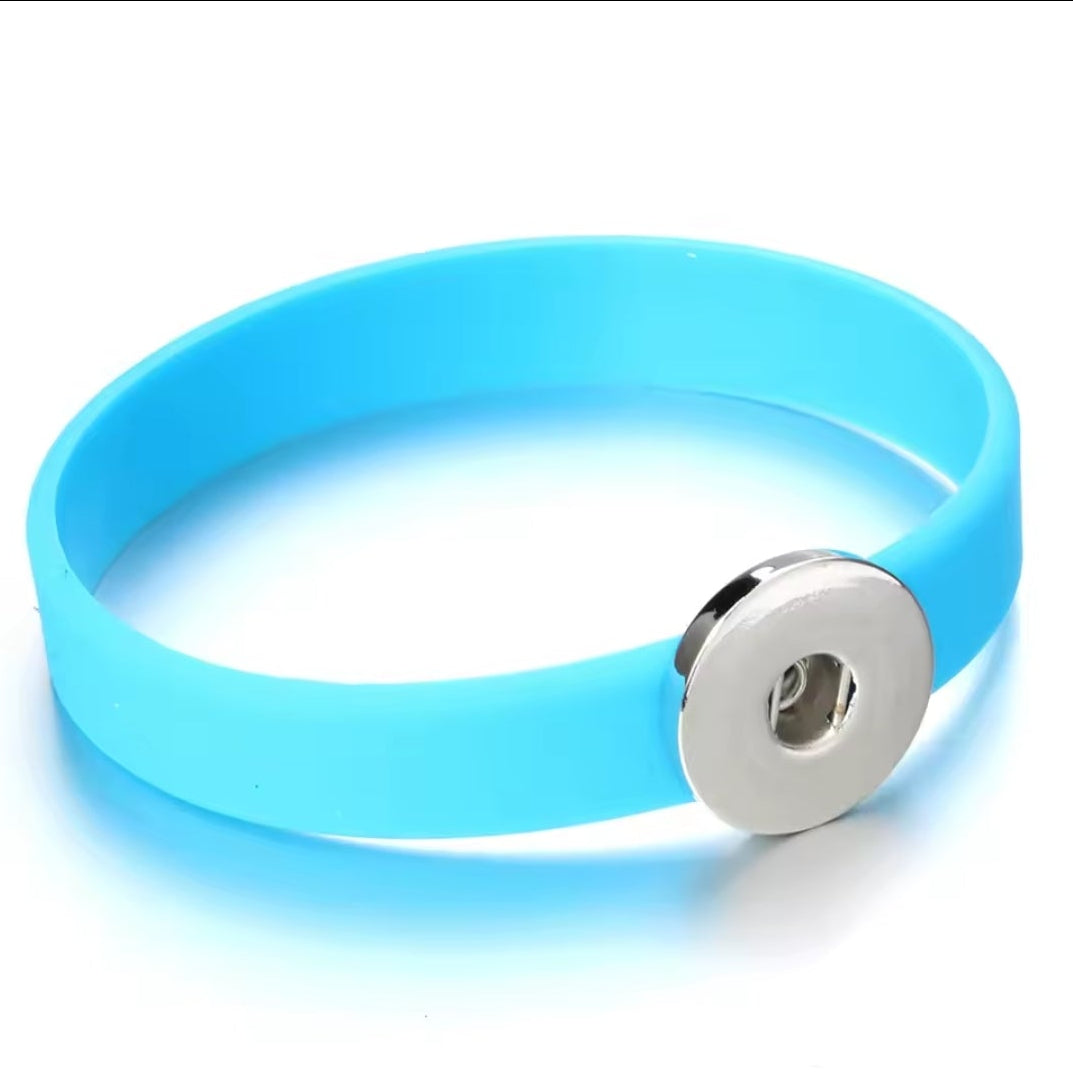 Silicone One Size Snapz Bracelet