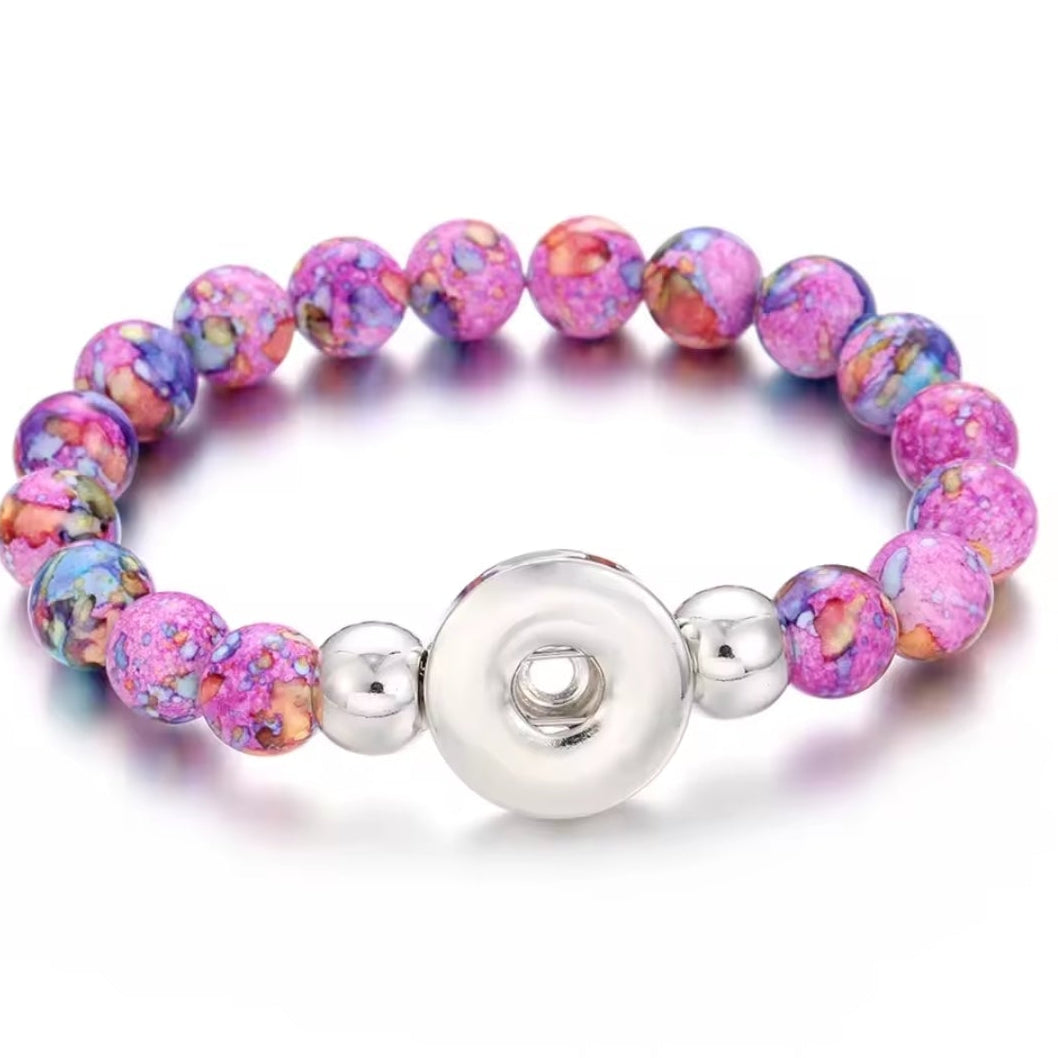 Classic Beaded Snapz Bracelet