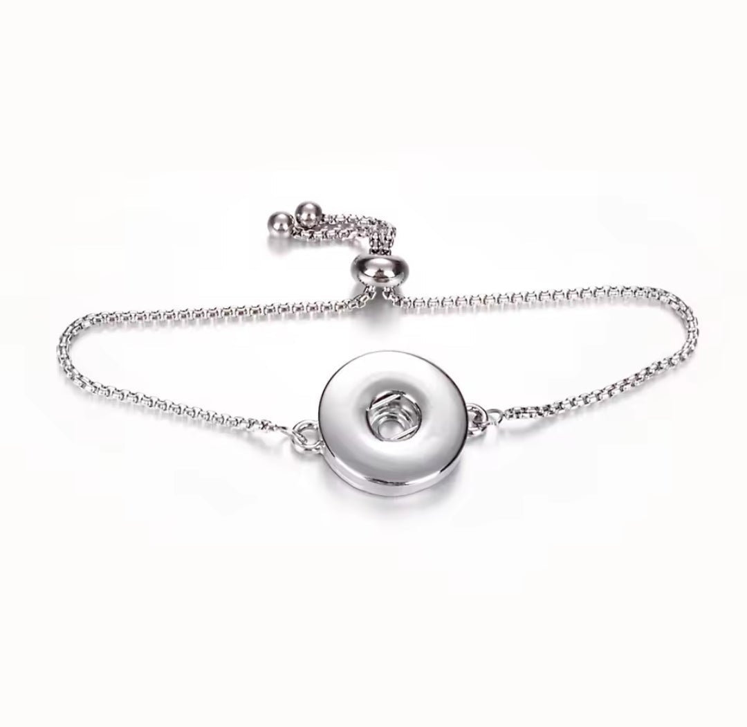Stainless Steel Adjustable Snapz Bracelet