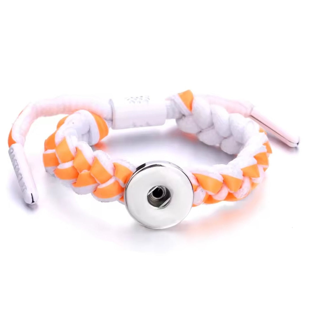 Plaited Draw Snapz Bracelet