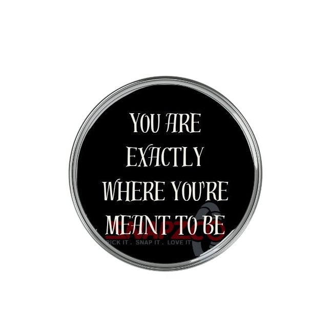 'You are....' Snapz