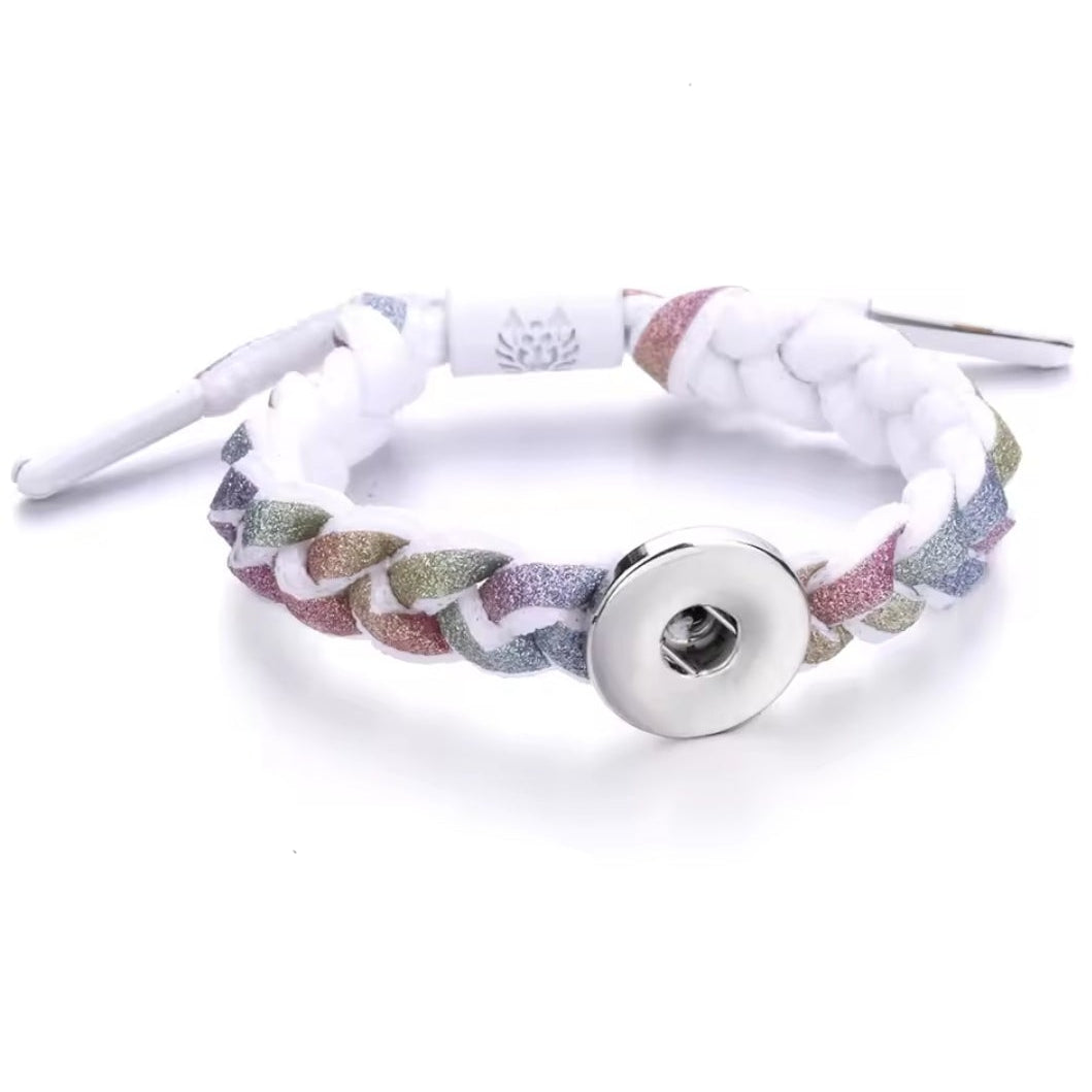 Plaited Draw Snapz Bracelet